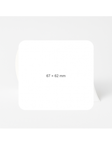 Uzlīmes 67x62mm Vellum (1 rullis -...