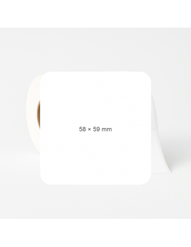 Uzlīmes 58x59mm Vellum (1 rullis -...