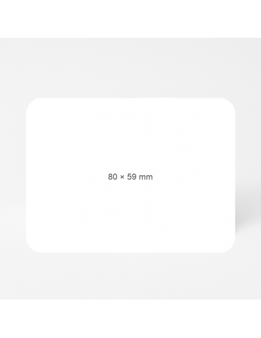 Uzlīmes 80x59mm Vellum (1 rullis -...