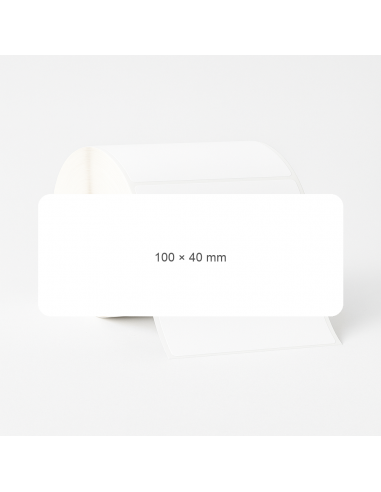 Līmes etiķetes 100x40mm. Vellum....