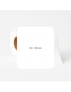 Uzlīmes 52x59 mm. Vellum....