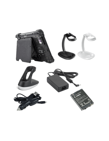 Zebra charging station