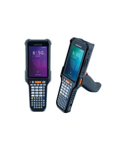 Datalogic Falcon X60, 4.3 display, Extra Long Range 2D Imager, numeric keypad (31 keys), pistol grip, 7000mAh hot-swap battery,