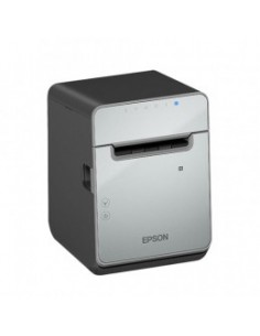 Uzlīmju printeris Epson TM-L100, 8 dots/mm (203 dpi), cutter, linerless, USB, Lightning, Ethernet, black