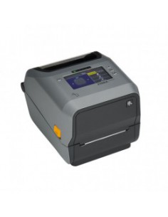 Uzlīmju printeris Zebra ZD621d, 12 dots/mm (300 dpi), cutter, linerless, RTC, USB, USB Host, RS232, BT (BLE), Ethernet, grey