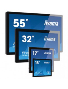 iiyama ProLite TF1534MC-B7X, 38.1 cm (15), Projected Capacitive, 10 TP, black