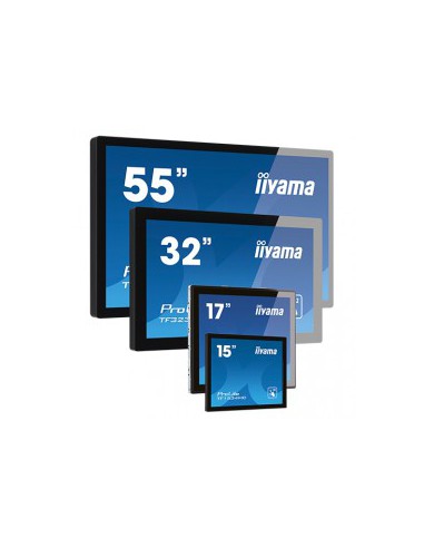 iiyama ProLite TF1534MC-B7X, 38.1 cm (15''), Projected Capacitive, 10 TP, black