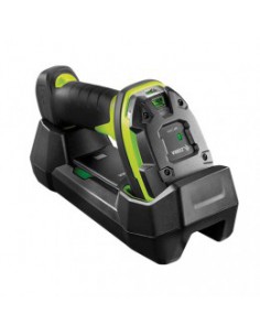 Laidinis brūkšninių kodų skaitytuvas Zebra LI3678-SR, BT, 1D, SR, multi-IF, FIPS, black, green