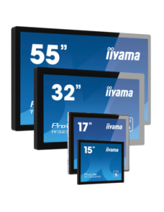 iiyama ProLite TF1634MC-B8X, 39.6 cm (15,6), Projected Capacitive, 10 TP, Full HD, black