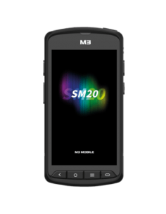 M3 Mobile SM20, 2D, SF, 12.7 cm (5), GPS, disp., USB, BT (5.1), Wi-Fi, 4G, NFC, Android, GMS, RB, black