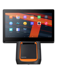 Sunmi T2s, 39.6 cm (15,6), CD, Android, black, orange