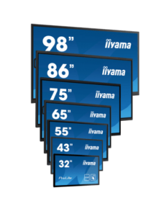 iiyama ProLite IDS, 165 cm (65), infrared, 4K, USB, USB-C, RS232, Ethernet, Wi-Fi, Android, kit (USB), black