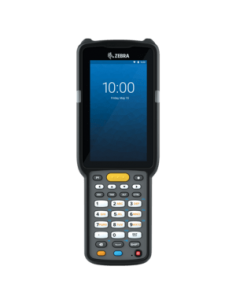 Zebra MC3300x, 1D, 10.5 cm (4), Func. Num., Gun, BT, Wi-Fi, NFC, Android, GMS