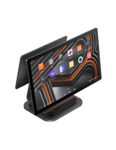 SUNMI T3 PRO, NFC, 39.6 cm (15,6), Full HD, USB, USB-C, BT (BLE), Ethernet, Wi-Fi, black, orange