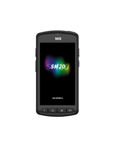 M3 Mobile SM20, 2D, SE4750, 12.7 cm (5), GPS, USB, BT (5.1), Wi-Fi, 4G, NFC, Android, GMS, RB, black