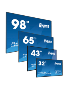 iiyama ProLite LH6575UHS-B1AG, 164cm (64,6), 4K, USB, RS232, Ethernet, Wi-Fi, Android, kit (RS232), black