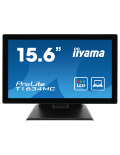 iiyama ProLite T16XX, 39.6 cm (15,6), Projected Capacitive, 10 TP, Full HD, USB, kit (USB), black
